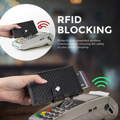 Airtag Wallet Rfid Credit Card Holder Men Wallets Trifold Luxury Slim Air Tag Tracker Minimalist Cardholder Case Presents Choice