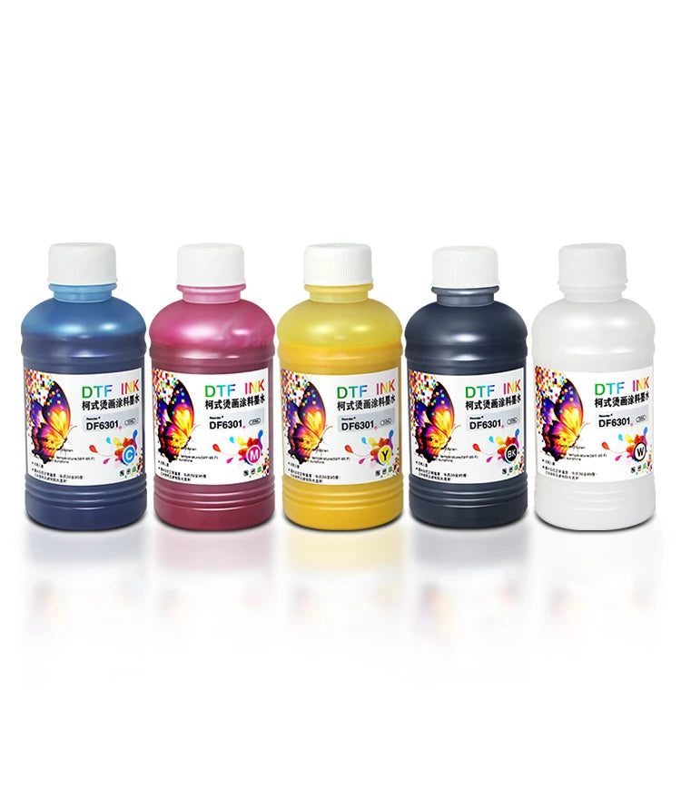 5*500ML DTF Ink 500ML DTF INK 5*250ML DTF INK DTF Printer for DTF Printer Film Transfer Ink Fast Shipping