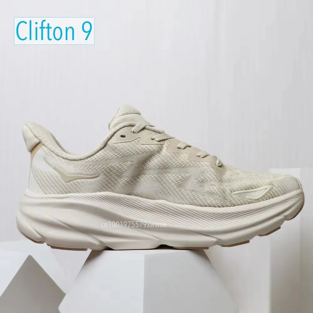 Brand Sneakers Clifton 9 Running Shoes Light Outdoor Sports Trainers Lifestyle Shock Absorption Athletic Shoes For Men And Women