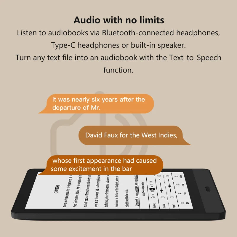 BIGME READ 6-inch E-paper Portable Ebook Reader: Android Open System, Supports Google Play & Kindle APP electronic book tablet