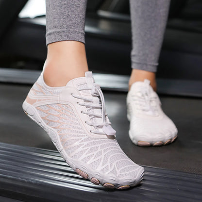 Couple Summer Beach Anti-Slip Aqua Shoes New Quick-Dry Aqua Shoes  Swimming Wading Breathable Creek Tracing Aqua Shoes