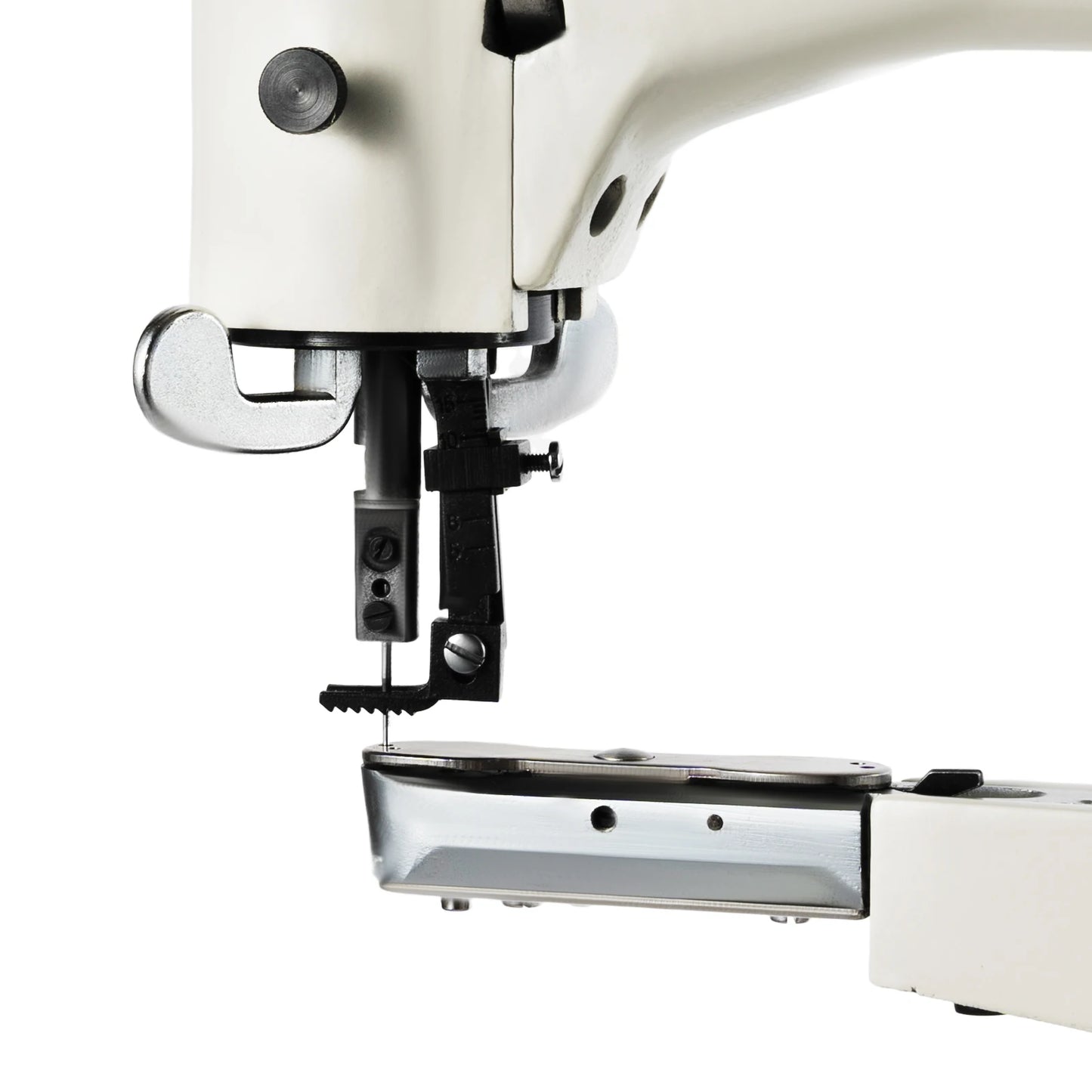 Heavy Duty Sewing Machine Cast Iron Manual Electric Compatible 500SPM for Leather Shoes Bags Canvas Repair SM-2972