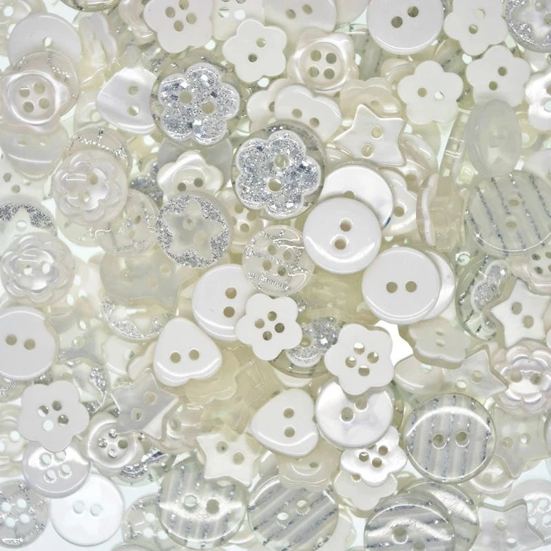 50pcs 15-20Patterns Resin Buttons Mixed Randomly12-15mm KIDS Clothes Accessory W20007 sewing accessories diy buttons for crafts