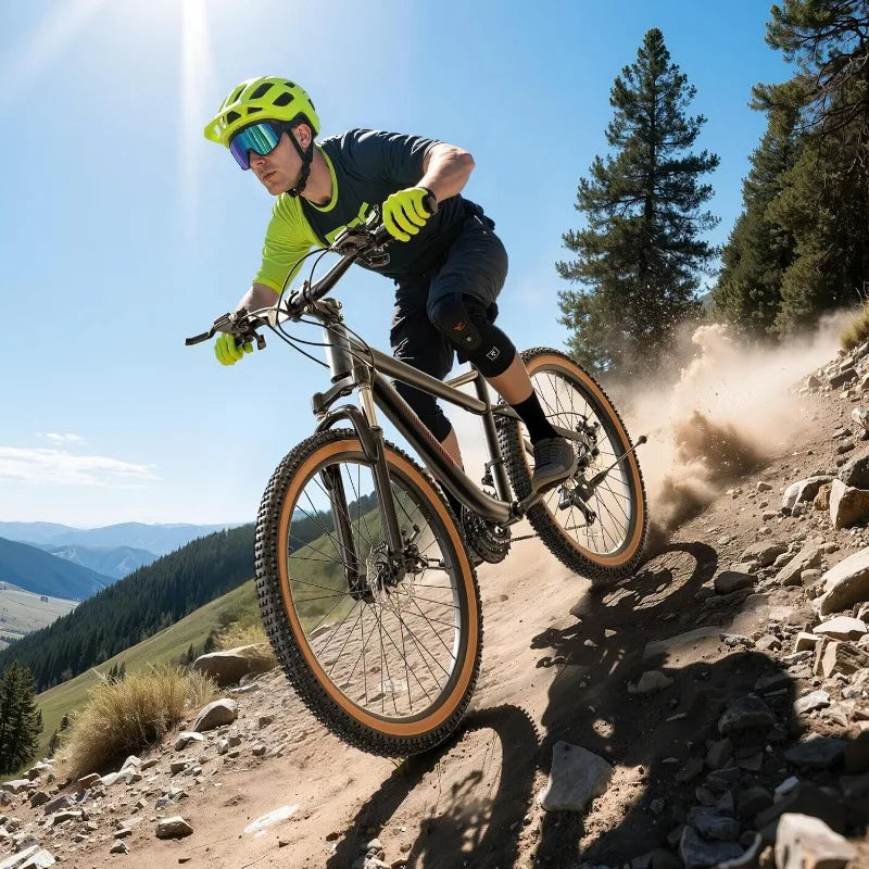 YITAHOME 26 Inch Mountain Bike for Men Women, 21-Speed Adult Bicycle, Double Disc Brake, Front Suspension Fork