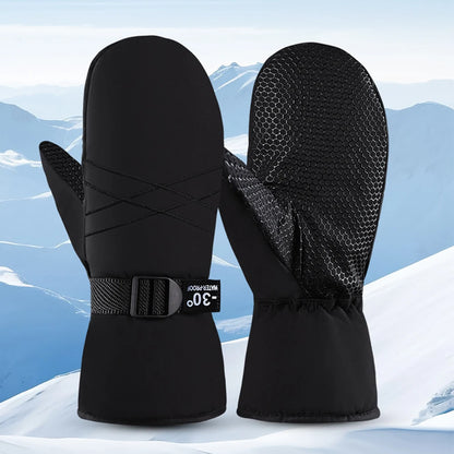 Ski Mittens Waterproof Winter Gloves Windproof Cycling Gloves Snowboard Gloves Cold Weather Gloves for Men and Women