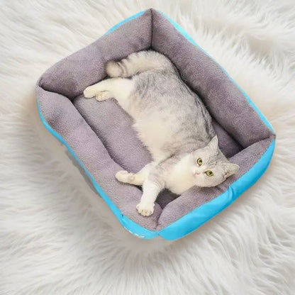 Colorful Warm Dog Kennel, Pet Mattress, Comfortable and Breathable Sleeping Bed for Large, Medium and Small Dogs
