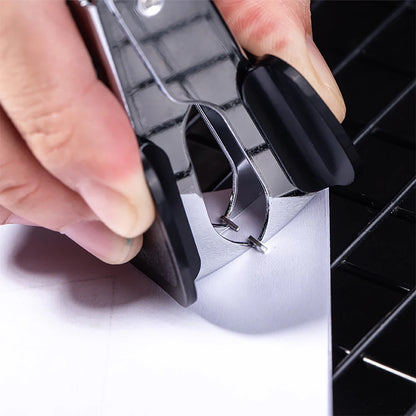 1PCS NEWEST Staple Remover Nail Puller Stapler Nail Clip Study Home Office Binding Supplies For Various Types Of Staple Removal