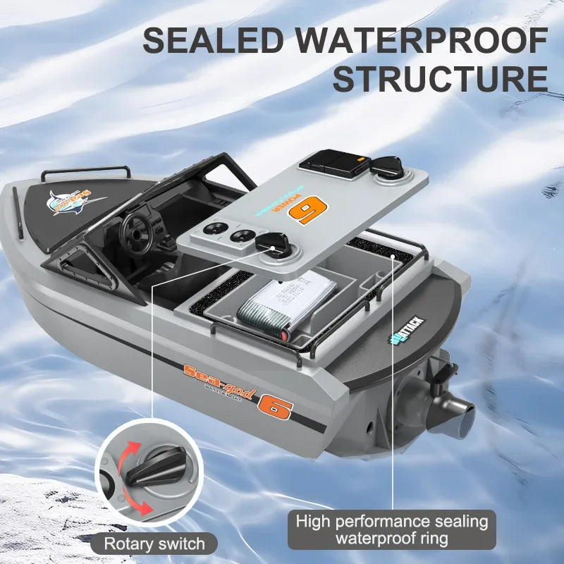 THELINK TX 693 Rc Boat 2.4G 1/12 Powerful Brushless Motor Long Range Wireless Electric Remote Control Fast Boat Model Toys Boys