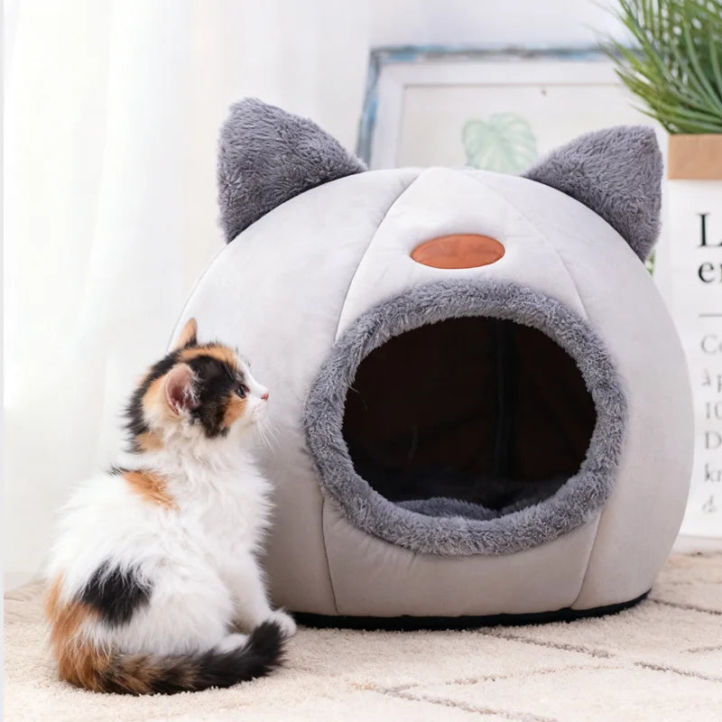 Cat House Cute Hide Room Warm Comfortable Windproof Suitable Cats Australian Cat Beds and Furniture Pet Supplies Cat Sofas