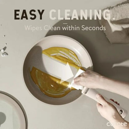 CAROTE 35pcs Pots and Pans Set Non Stick Cookware Set with Removable Handles for Easy Storage Oven Safe up to 450F Compatible w