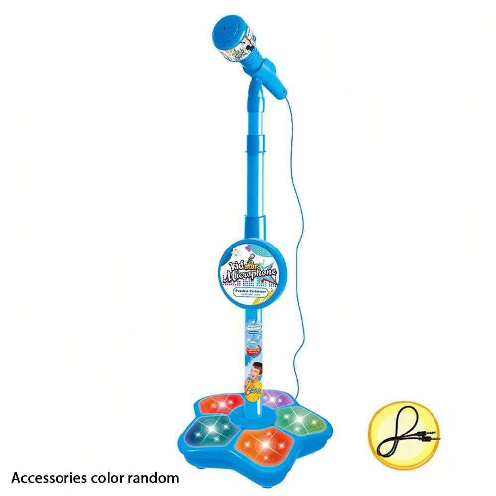 Kids Microphone Stand Toy, Portable Children's Karaoke Electronic, Durable Party Karaoke Microphone Stand, Kids Karaoke Machine