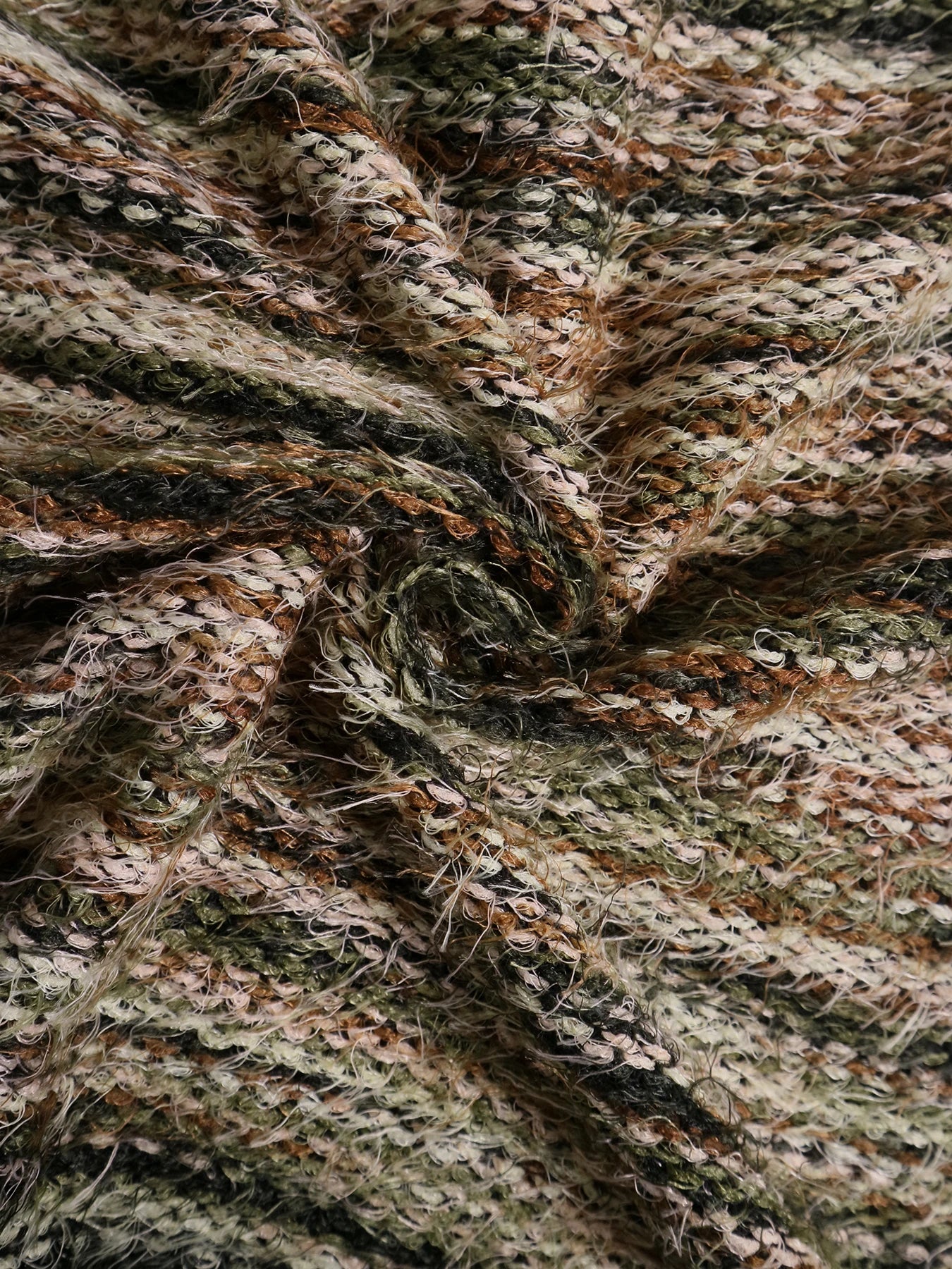 Women's Y2K Drop Shoulder Striped Cardigan, Loose-Fitting Knit Sweater with Buttons, Fall & Winter Fashion, Casual Style