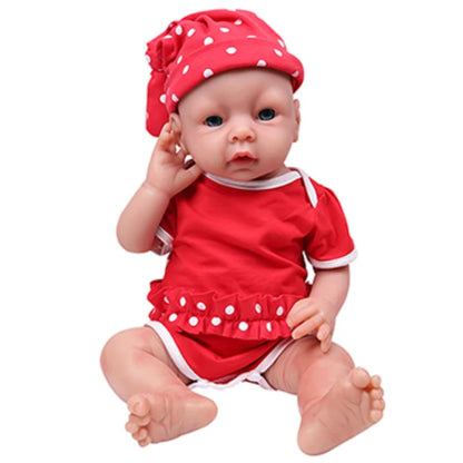 IVITA Authentic 100% Silicone Painted Reborn Baby Dolls Shipped from USA Warehouse Realistic Baby Dolls for Kids Christmas Toys
