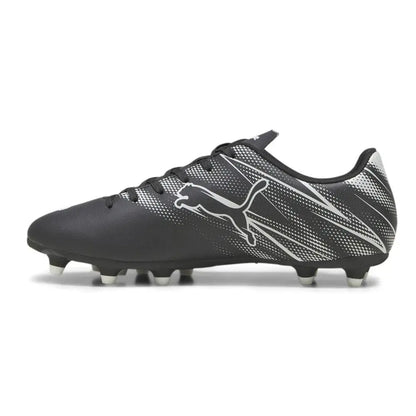 Puma Attacanto Unisex FG Soccer Cleats Black White Sports Sneakers for Men And Women