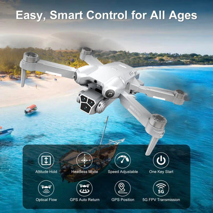 H10 drone, 8K camera intelligent obstacle avoidance, optical flow positioning precise hovering shooting,