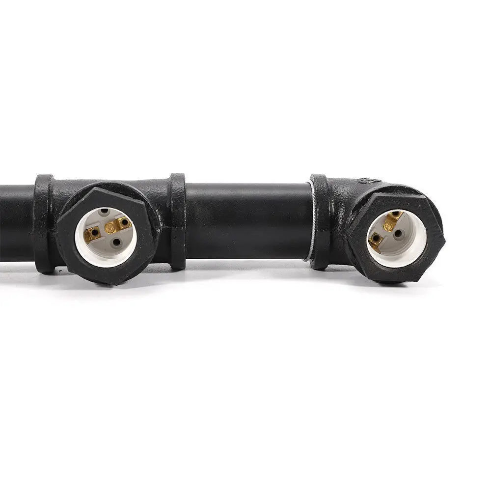 Industrial Steampunk Water Pipe Hanging Lamp Pendant Light Loft Cafe Home Decoration