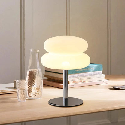 Table lamp bedroom room lamps  USB Plug LED mushroom table lamp Living room dining room ambient lighting(Not glass)