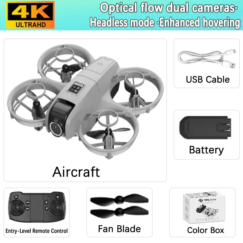 GPS professional 8 k high-definition aerial drones Gao Qingshuang four axis camera RC drone aircraft YP6 2.4 G 5 G