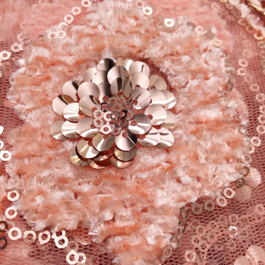 SJD LACE French Mesh Lace Fabric with Beads 2025 High Quality Nigerian African Net Tulle Lace for Sewing Women Wedding Dress4319