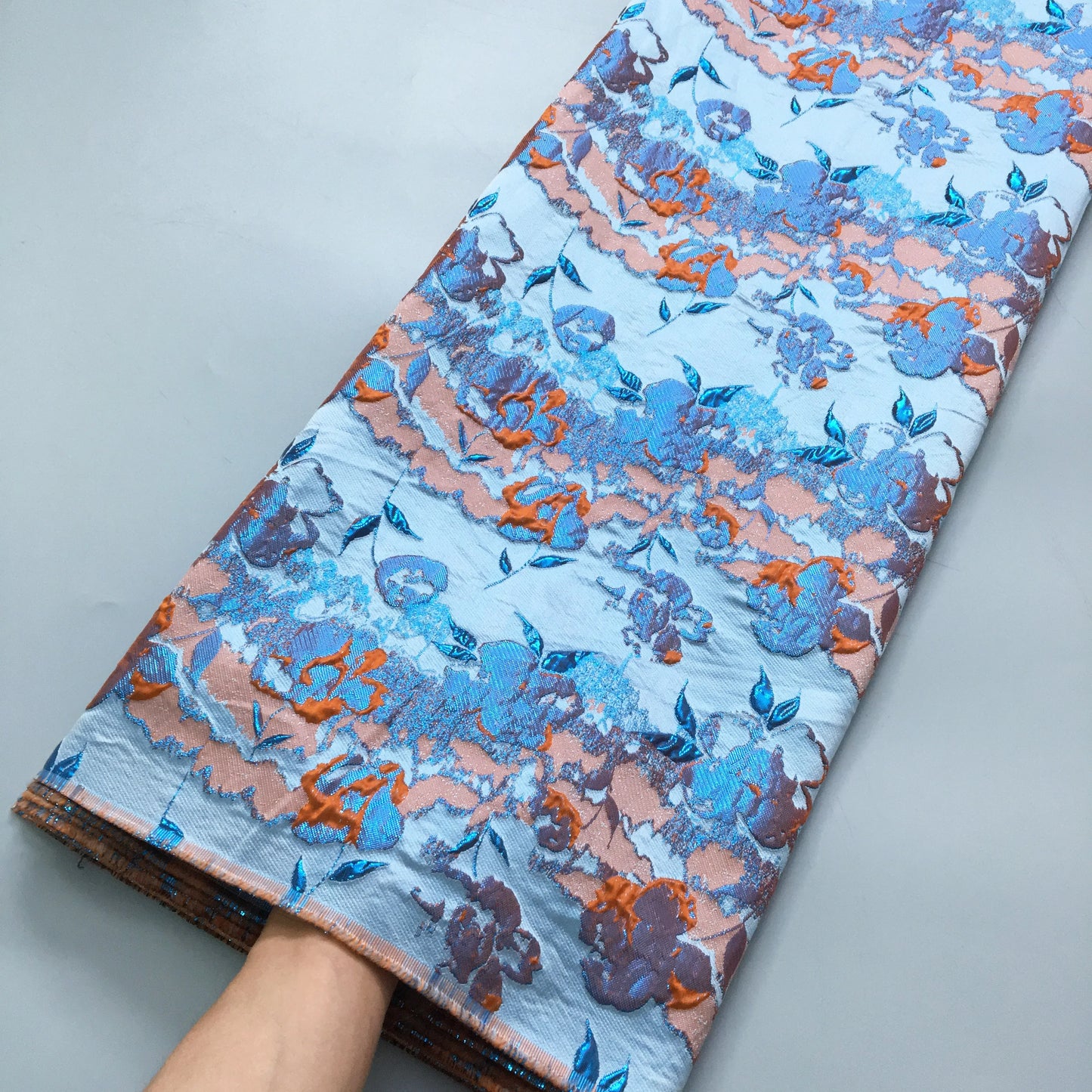 SJD LACE African Damask Lace Fabric 2025 High Quality French Gild Brocade Jacquard Lace For Women Wedding Party Dresses Sew 4012