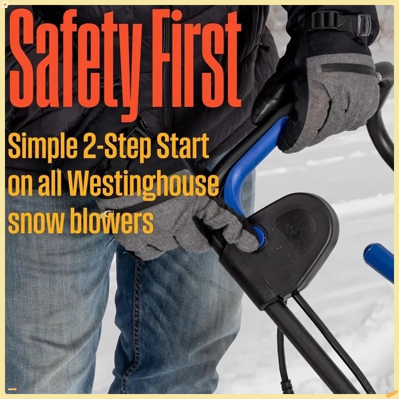 48V Brushless Snow Blower Kit | 18in Steel Auger & LED Light | 25ft Snow Throwing Distance | Snow Joe Compatible