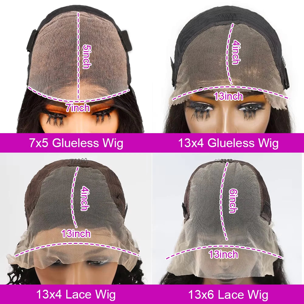 No Glue Brazilian HD Transparent 13x4 Bone Straight Short Bob Glueless Human Hair Wigs 13x6 Straight Lace Front Wigs For Women