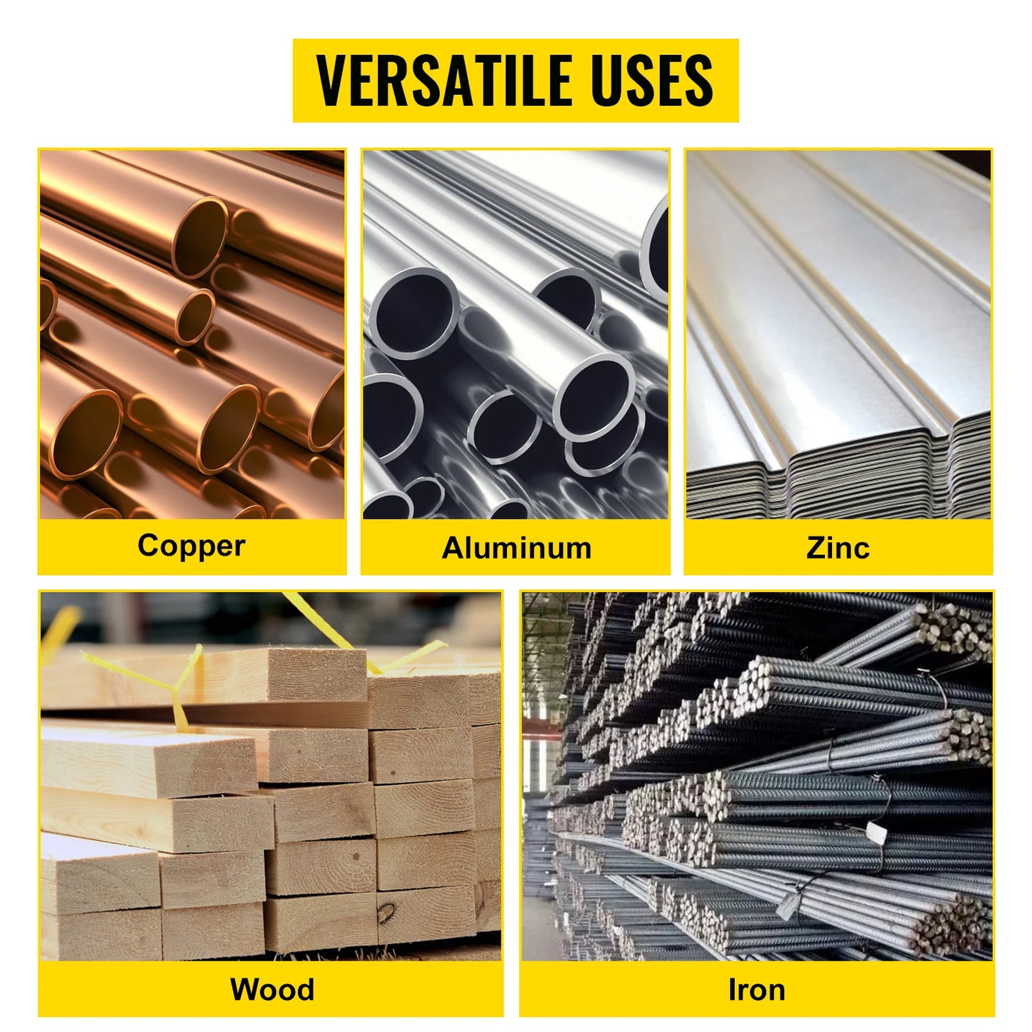 SucceBuy Mini Miter Cut-off Chop Saw 0-45° Home DIY Benchtop Table Cutting Machine Steel and Resin Blades for Wood Plastic Metal