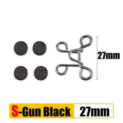 5/1Set Extender Button Adjustable Waist Buckle Set Jean Button Pins Perfect Fit Instant for Tighten Waist Jeans No Sewing Button