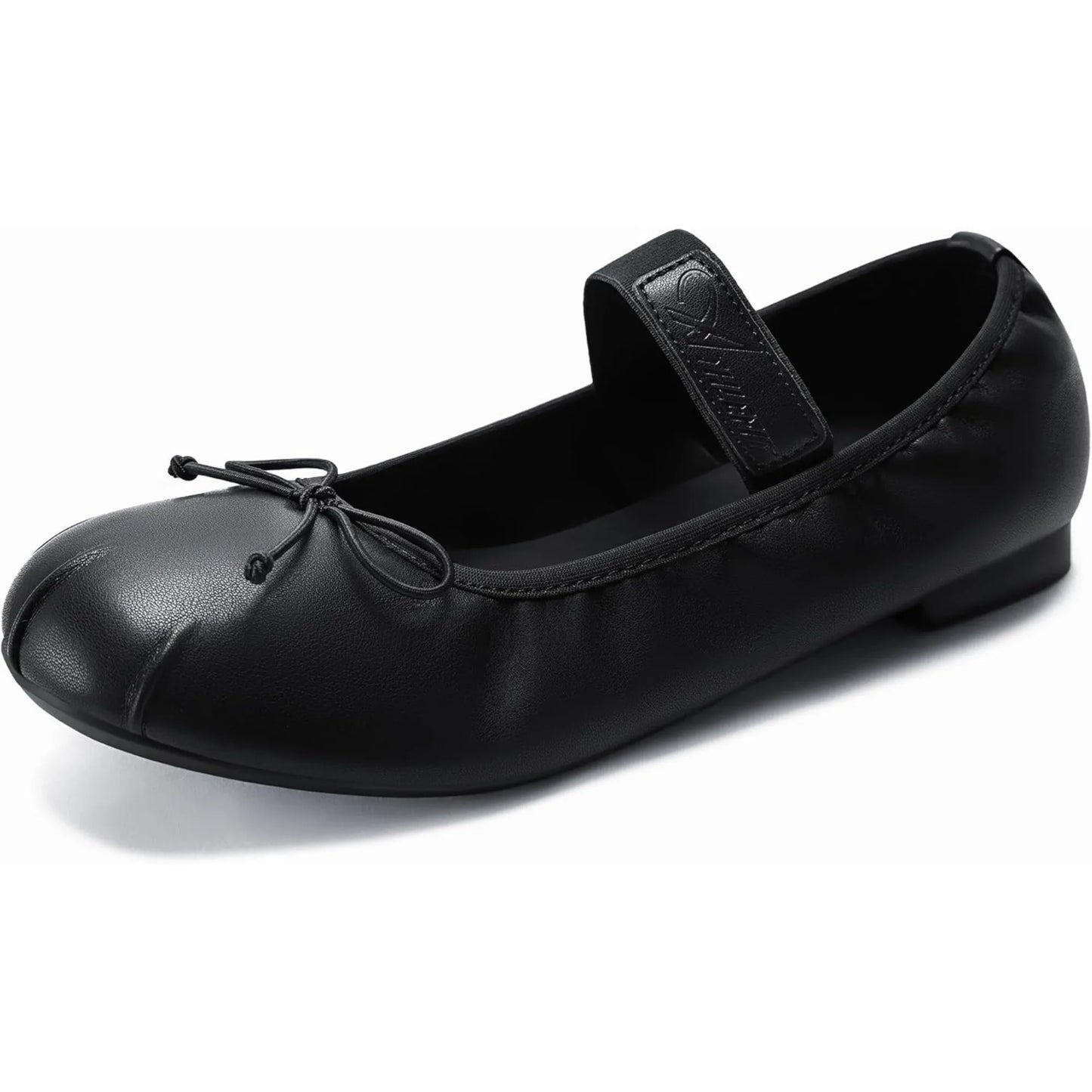 Ballet Flats Shoes for Women Mary Jane Flats Bow Dressy Comfortable Round Toe Slip On Ballerina Flat Shoes