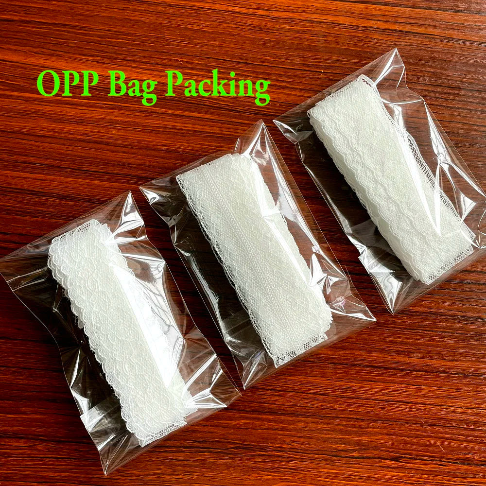 5 Meters White Black Lace Ribbon Assorted Pattern Trims for Gift Wrapping Christmas Wedding Decorations DIY Crafts Sewing Supply