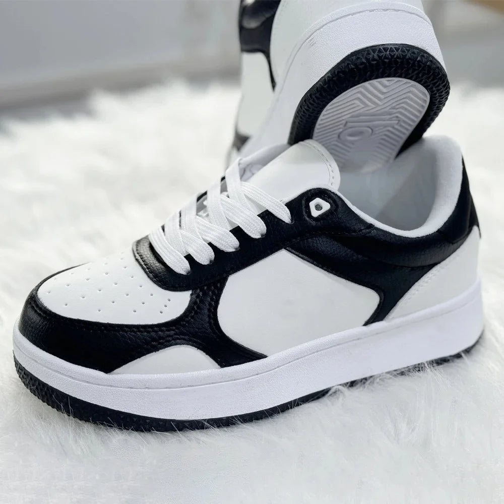 2025 New Women's Sports Shoes Casual Breathable Vulcanized Skateboard Sneakers Spring Fashion Summer Collection Female Footwear