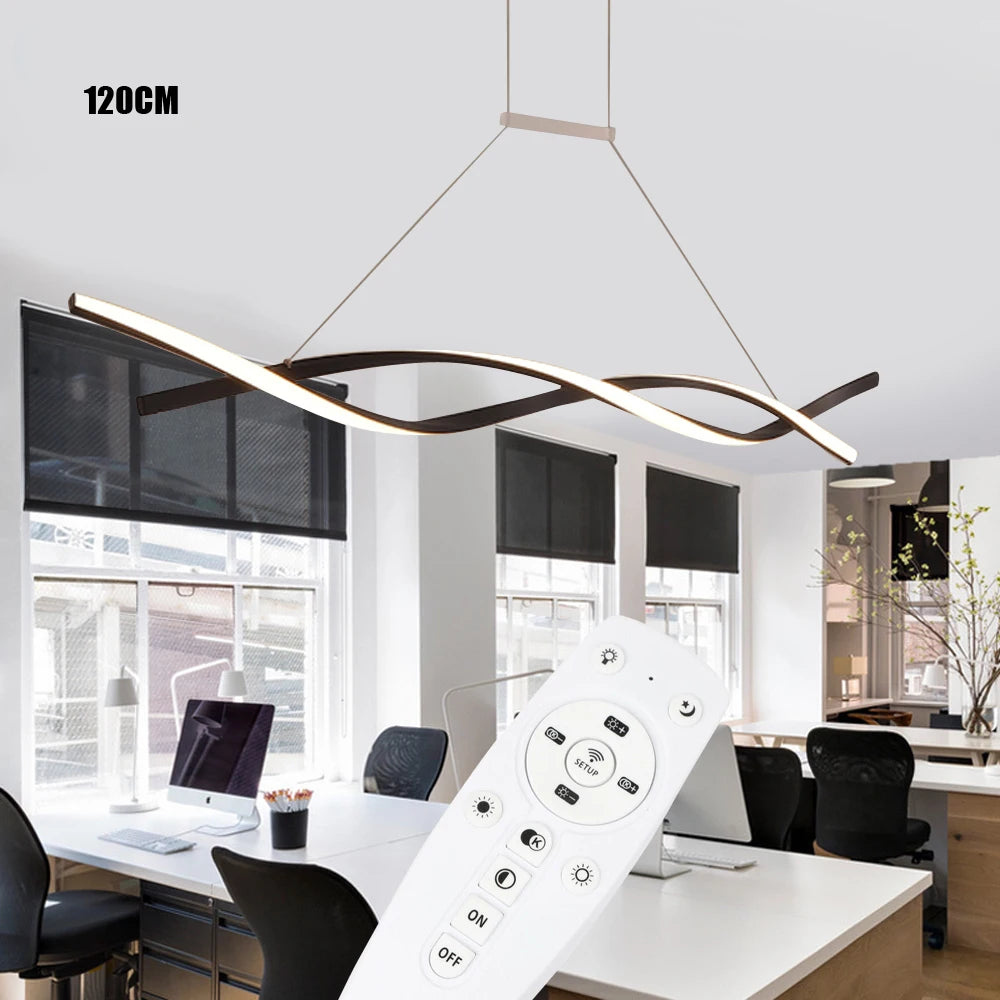 110v 120cm Modern Pendant Light, Pendant Light, Pendant Light For Dining Room For Kitchens, Hallways, Bedrooms, Balconies