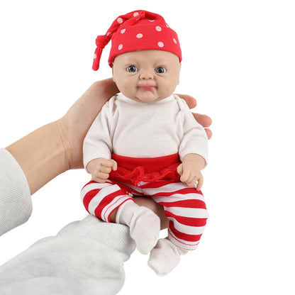 IVITA Silicone Reborn Doll Wholesale Realistic Baby Girl Toys Lifelike Newborn Baby Painted Dolls for Children Christmas Gift