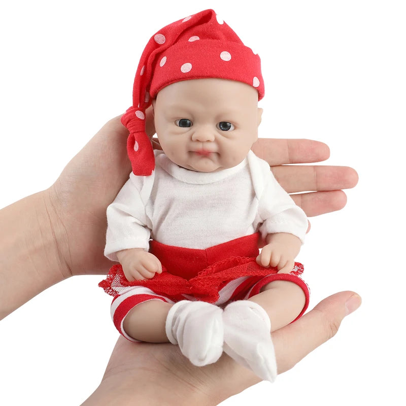IVITA Silicone Reborn Doll Wholesale Realistic Baby Girl Toys Lifelike Newborn Baby Painted Dolls for Children Christmas Gift