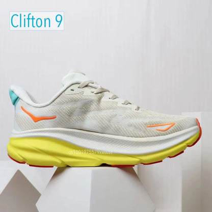 Brand Sneakers Clifton 9 Running Shoes Light Outdoor Sports Trainers Lifestyle Shock Absorption Athletic Shoes For Men And Women