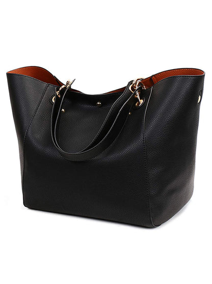 Pahajim Handbags for Women Large Tote Bag PU Leather Waterproof Handbags Shoulder Bag Womens Top Handle Bag for Work Shopping Ba