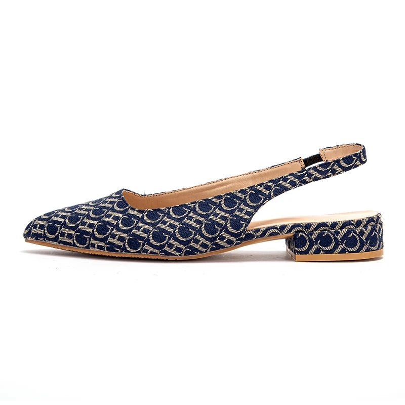 Luxury Fashion Design New Women's Flat Bottom Summer Low Heel Ankle Strap Sandals Open Toe Sexy Travel Party Sandals