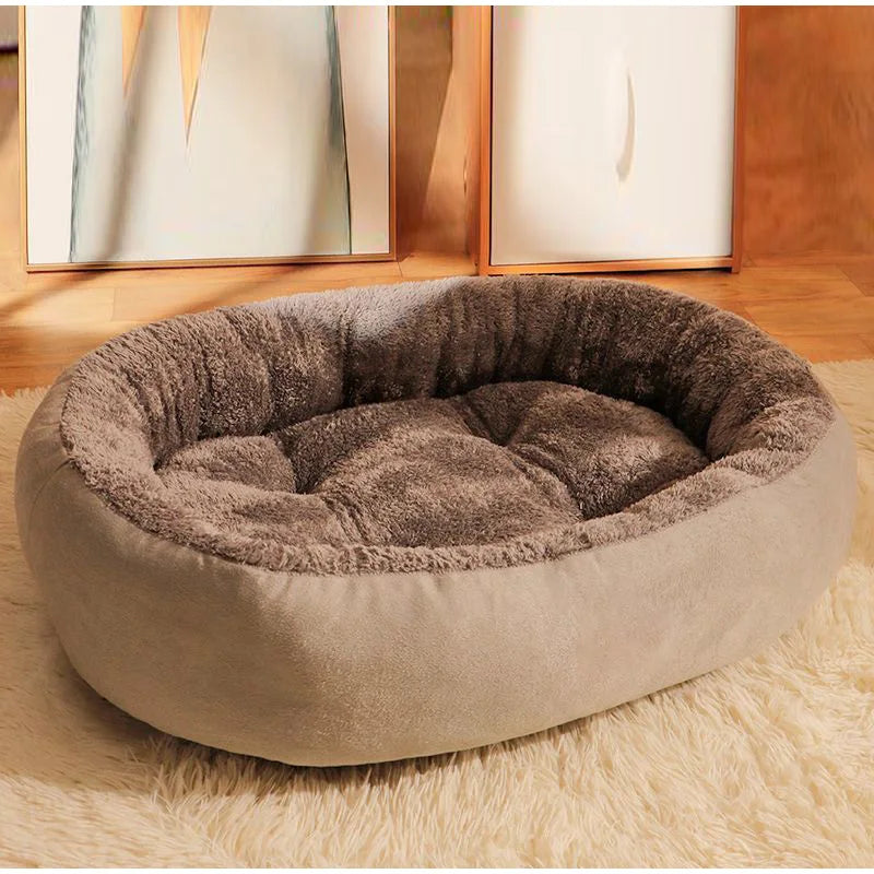 Cat & Dog Beds Oval shaped pet nest All Houses Supplies Things Habitats Basket House Beds Pet Products Cushion Goods Accessories