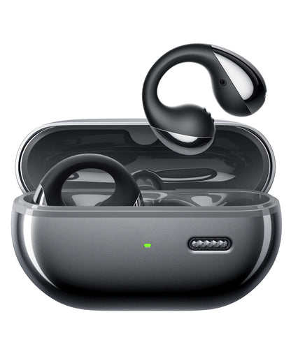 SoundPEATS PearlClip Pro Bluetooth 5.4 Opean-Ear Earbuds Wireless Earphones Multipoint Connection Clip on Headphones with Mic