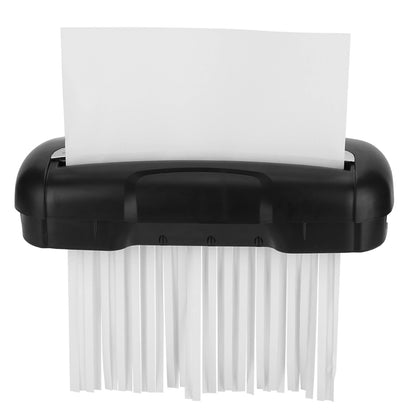 Small Shredder Grinder For Office Household Paper Cutter Mini Gear Electric Automatic Bill Shredder Office Electronics