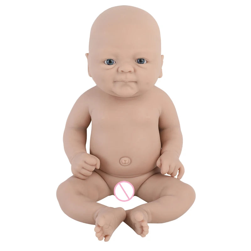 Authentic 100% Silicone Unpainted Reborn Baby Dolls Shipped from USA Warehouse Wholesale Realistic Baby Dolls for Kids Bebe Toys