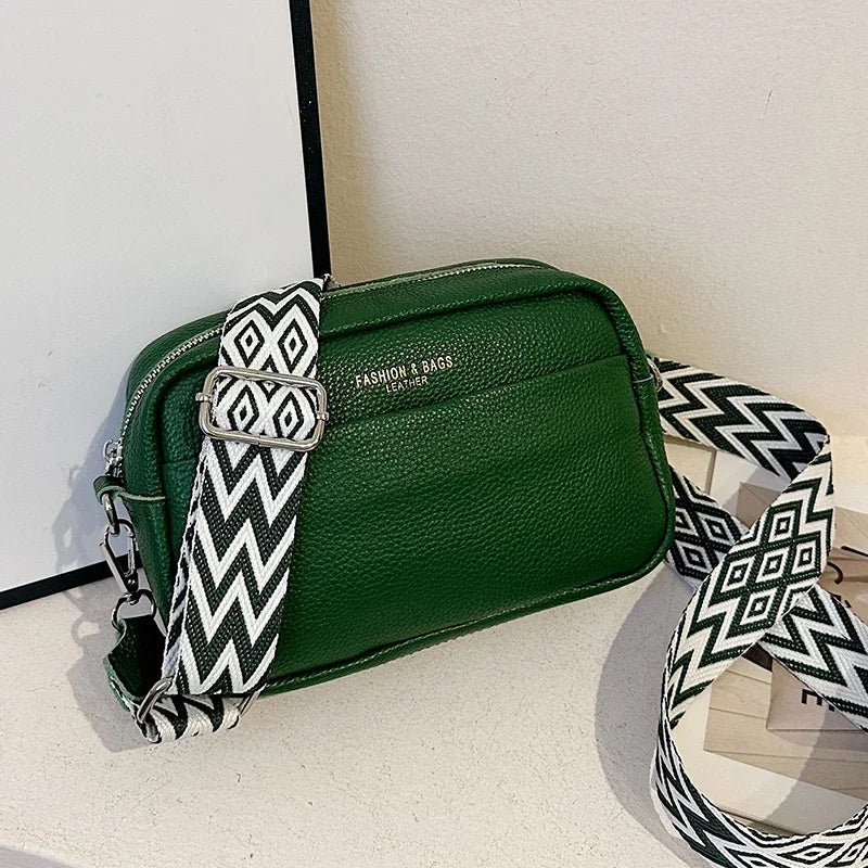 1 fashionable black bag - adjustable shoulder strap, women's crossbody bag, suitable for different people, no scene needed