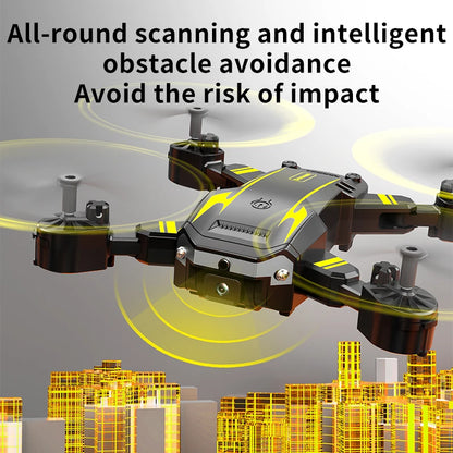 New Hot Sell S6 Drone Profesional 8k 4K HD Camera Optical Flow 5G Control Screen Obstacle Avoidance Quadcopter APRON Kid Gift