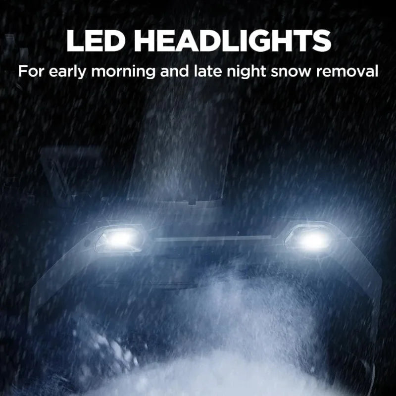 Furniture.2X20V Cordless Snow Blower, 20 Inch Snow Thrower with 4.0Ah Battery, Electric Snow Blowers with LED Spotlight sofa