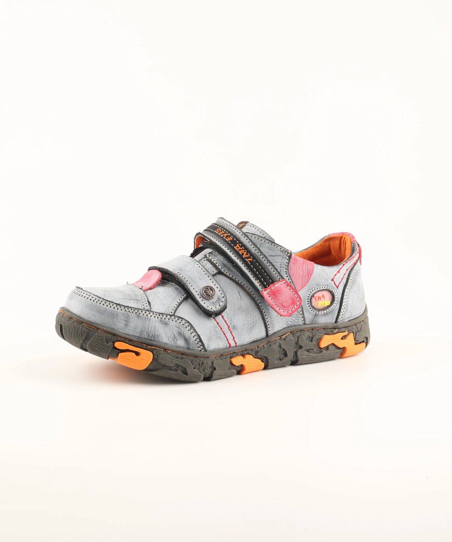 TMA EYES 2025 Autumn New Women's Casual Lace-free Leather Single Shoes For the Outdoors