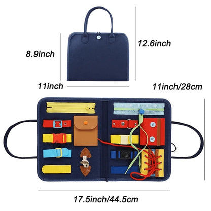 Montessori Toys Early Educational Fine Motor Training Self-care Ability Children Game Preschool Kids Toy for Girls Boys