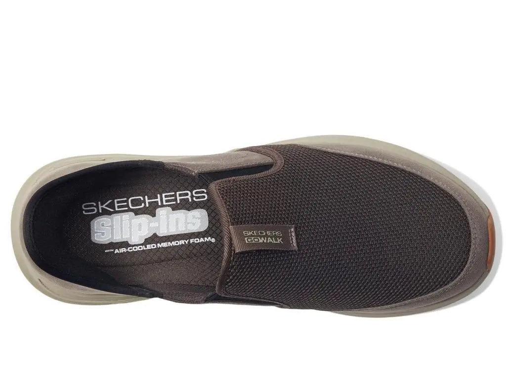 SKECHERS Go Walk Unisex Slip-On Running Sneakers with Hands-Free Comfort Easy Slip-On Design for Outdoor Sports