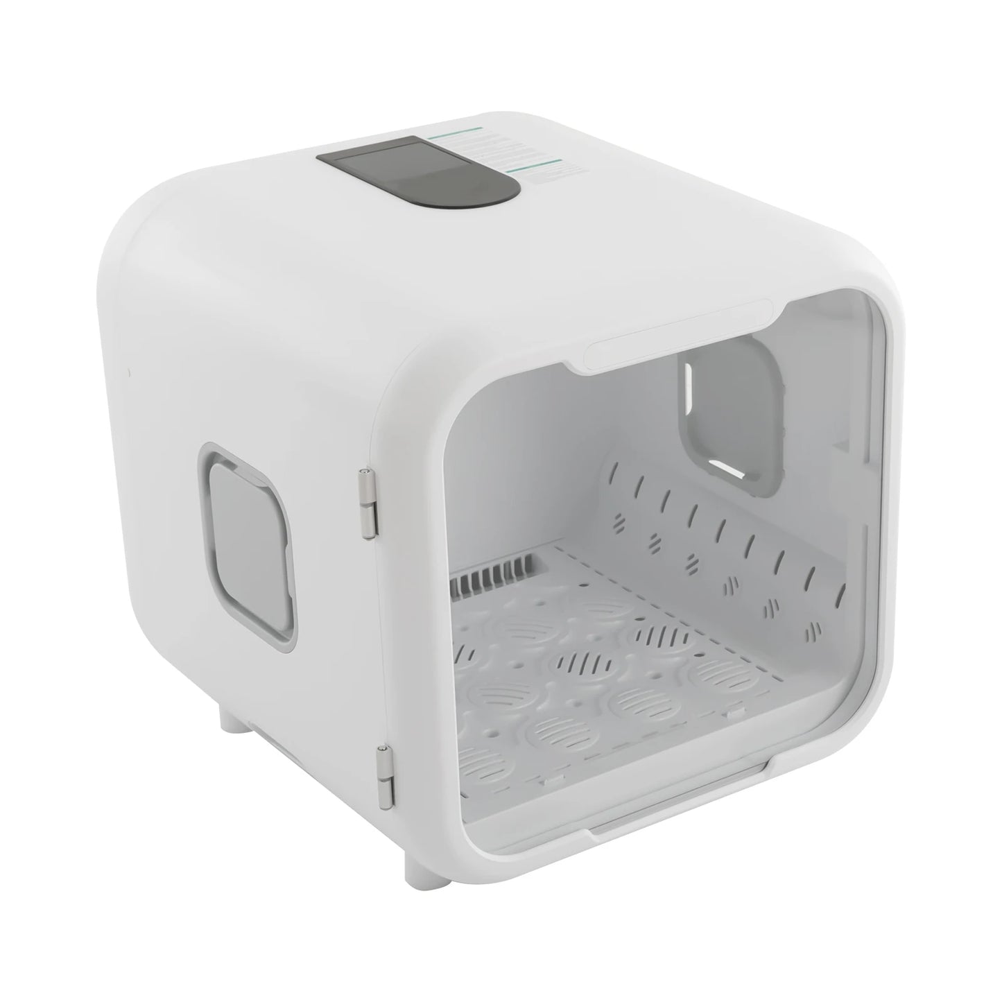 71 L / 64.47 Qt Pet Dryer Box, 1-4 Gears Speed Adjustable, Quiet Smart Drying Blower for 2-3 Cats & Small Dogs 110-125V