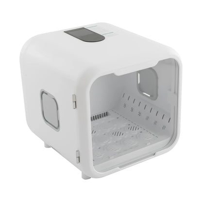 71 L / 64.47 Qt Pet Dryer Box, 1-4 Gears Speed Adjustable, Quiet Smart Drying Blower for 2-3 Cats & Small Dogs 110-125V