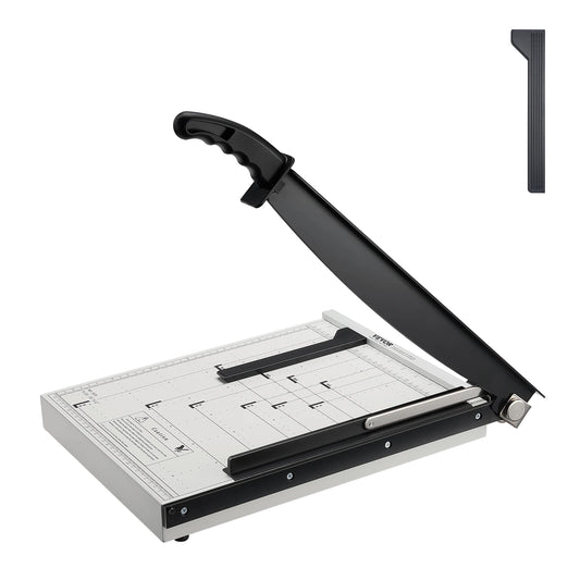 SucceBuy Paper Cutter Guillotine Trimmer 15"/18" Cut Length 16/20 Sheets Capacity Heavy Duty Paper Cutter for Home Office School